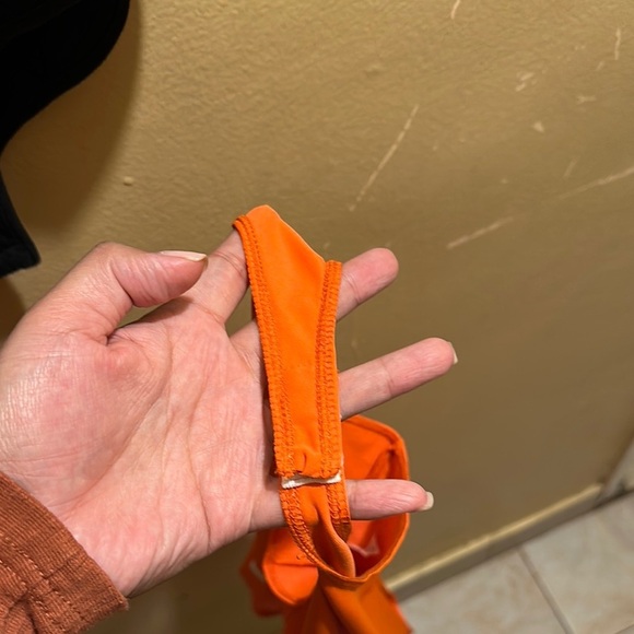 Better be Vibrant Orange  One Piece bodysuit - Picture 4 of 4